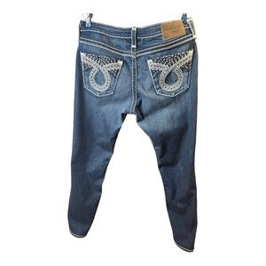 Big Star Remy Skinny Jeans with Thick Stitching